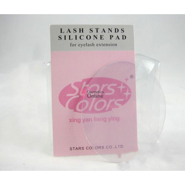 Suport din silicon rotund pentru gene false fir cu fir Stars Colors